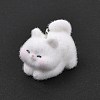 Flocky Resin Pendants FIND-A061-02A-3