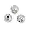 Anti-Tarnish Textured 316 Surgical Stainless Steel Beads STAS-M106-01E-P-1