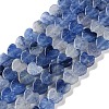 Natural Blue Aventurine Beads Strands G-M403-A33-02-1