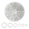 Iron Textured Jump Rings IFIN-CJ0001-24-1