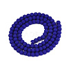 Opaque Glass Beads Strands GLAA-T032-P4mm-MD10-2