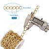 Decorative Chain Aluminium Twisted Chains Curb Chains CHA-TA0001-07G-7