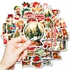 50Pcs Christmas Eve Theme Cartoon Paper Stickers DIY-P085-11-4