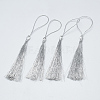 Nylon Tassel Big Pendant Decorations X-OCOR-T007-02-1