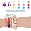 12Bags 12 Colors Opaque Glass Round Seed Beads GLAA-PH0003-32-2