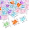 50Pcs Transparent Acrylic Beads OACR-YW0002-13-1