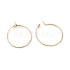 316L Surgical Stainless Steel Hoop Earring Findings STAS-G229-07G-04A-1