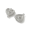 304 Stainless Steel Connector Cabochon Settings STAS-Z144-07P-2