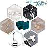 Velvet Jewelry Flap Pouches X-ABAG-WH0038-43D-6