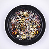 Brass & Rhinestone Cabochons MRMJ-T016-06E-1