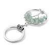 Natural Green Aventurine Keychain KEYC-E023-03D-5