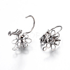 Tarnish Resistant 304 Stainless Steel Leverback Earring Findings X-STAS-P223-24P-2