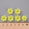 Frosted Acrylic Bead Caps MACR-S371-07A-717-4