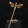 Alloy Enamel Hair Sticks PW-WG66E5C-01-1
