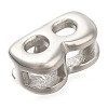 304 Stainless Steel Slide Charms STAS-B075-37P-B-2