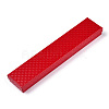 Rhombus Textured Cardboard Jewelry Necklace Boxes CBOX-T006-03D-2