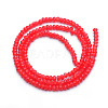 Opaque Glass Beads Strands GLAA-R200-B08-2