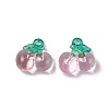 Transparent Korea Acrylic Pendants X-OACR-L009-G01-2