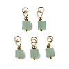 Natural Green Aventurine Pendants STAS-Z129-01G-05-1