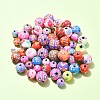 60Pcs 3 Styles Handmade Polymer Clay Beads FIND-YW0004-69-4