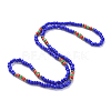 Three Loops Stretch Wrap Bracelets BJEW-JB05018-03-4