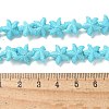 Synthetic Coral Dyed Carved Beads Strands CORA-K009-06A-01-2