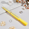 Plastic Ring American Size Sticks TOOL-WH0053-74-4