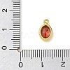 Brass Pave Cubic Zirconia Charms KK-CBA74BF-02G-01-3
