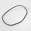 Cowhide Leather Cord Necklace Making X-NJEW-JN01256-02-2