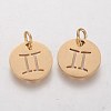 304 Stainless Steel Charms STAS-Q201-T445-3G-2