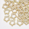 ABS Plastic Imitation Pearl Pendants PALLOY-T071-083-1