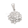 304 Stainless Steel Pendants STAS-Q349-01G-P-1