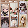 Fiber Wig Caps AJEW-WH0696-224C-5