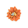 Non-Woven Fabric Flowers DIY-WH0199-70L-1