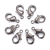Brass Lobster Claw Clasps X-KK-902-B-1