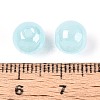 Electroplate Round Glass Beads Strands EGLA-T029-07G-3