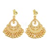 Bohemia Zinc Alloy Clip-on Earrings EJEW-C089-01A-G-1