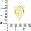 Brass Clear Cubic Zirconia Virgin Mary Chandelier Component Links KK-D325-07G-04-3