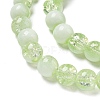 Crackle Glass Beads Strands GLAA-U001-8mm-09-2