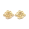 Baroque Style Zinc Alloy Connector Charms FIND-TAC0015-09LG-1