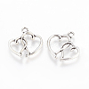 Tibetan Style Alloy Pendants TIBEP-21057-AS-RS-1