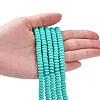 Handmade Polymer Clay Beads Strands CLAY-N008-008G-6