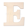 Letter Unfinished Wood Blank Cutouts DIY-ZX040-01E-1
