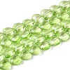 Baking Paint Transparent Glass Beads Strands DGLA-N021-01A-02-1