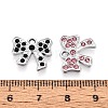 Alloy Rhinestone Pendants PALLOY-T092-21P-3