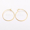 Brass Wine Glass Charm Rings EC067-2G-2