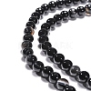 Natural Striped Agate/Banded Agate Beads Strands X-G-G391-6mm-01-3