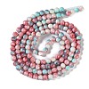 Baking Paint Glass Bead Strands GLAA-H031-01A-M-4