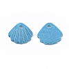 Spray Paint Freshwater Shell Charms SHEL-S276-17A-2