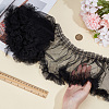 2Yards Polyester Pleated Lace Trim OCOR-CY0003-23A-3